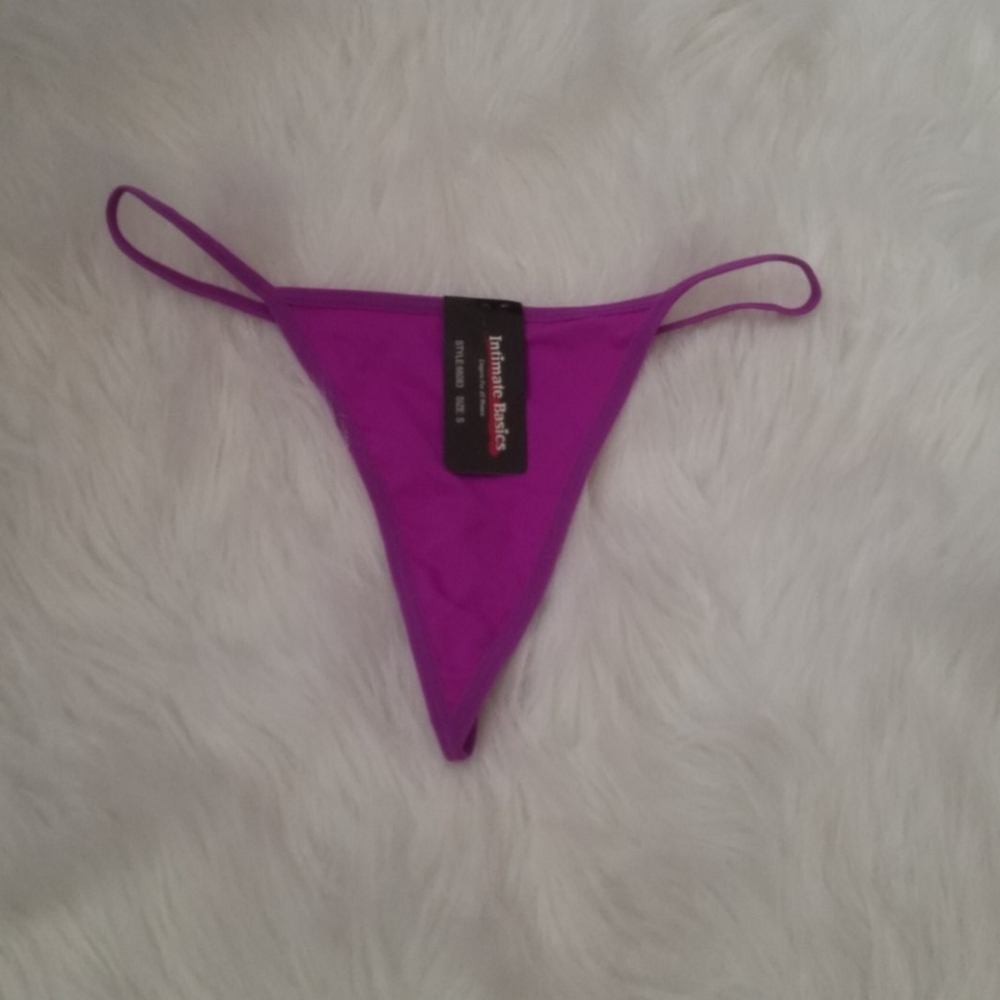 INTIMATE BASICS THONGS